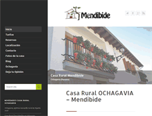 Tablet Screenshot of mendibide.com